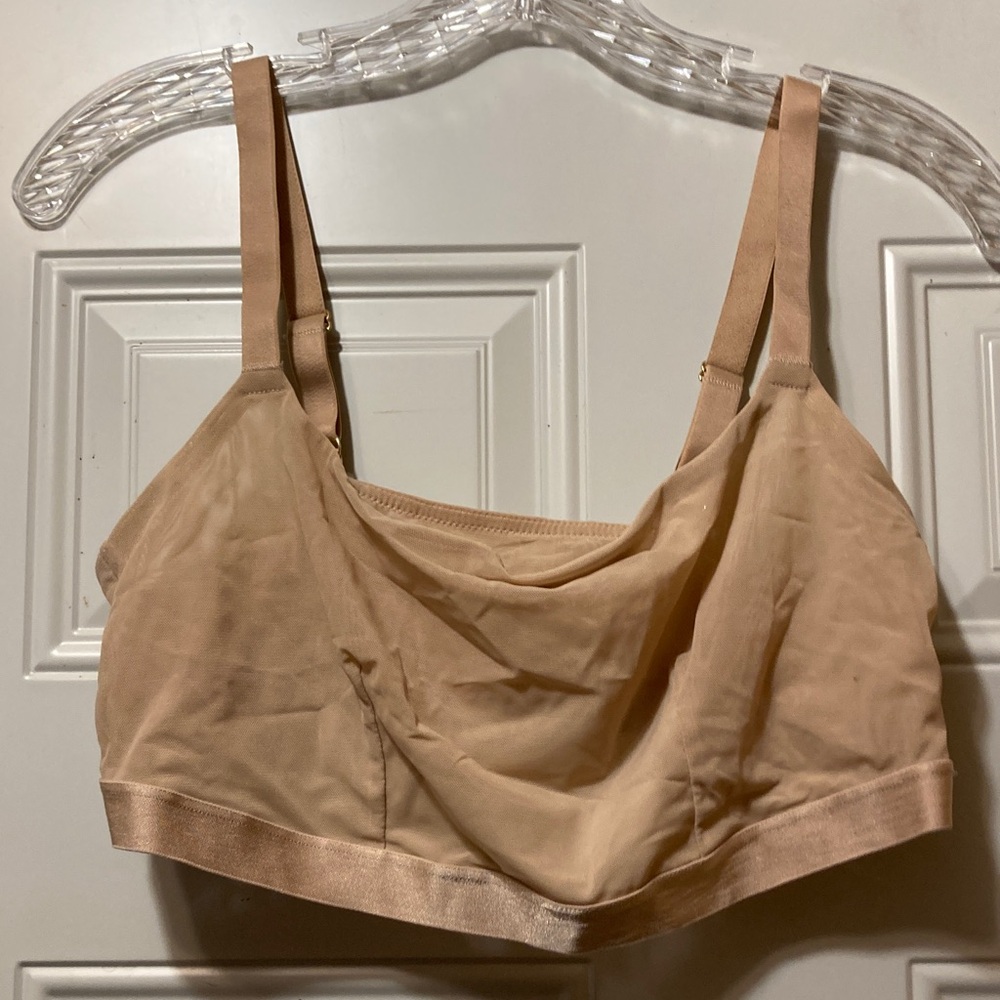 Nude Wireless Bralette - Soft Comfort for Everyday Wear‎ XXL